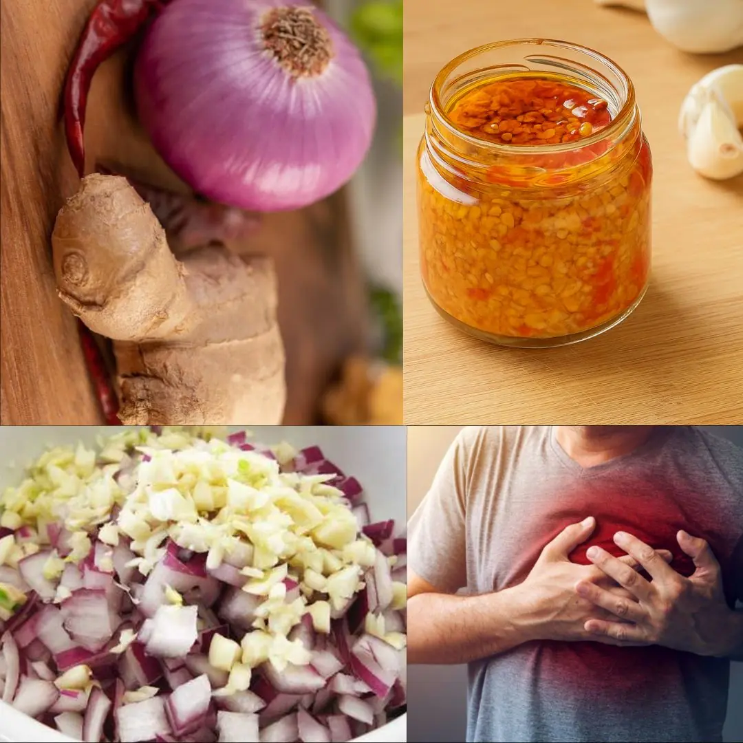 Honey, Lemon, Onion, Garlic & Ginger: The Daily Spoonful That Works Wonders