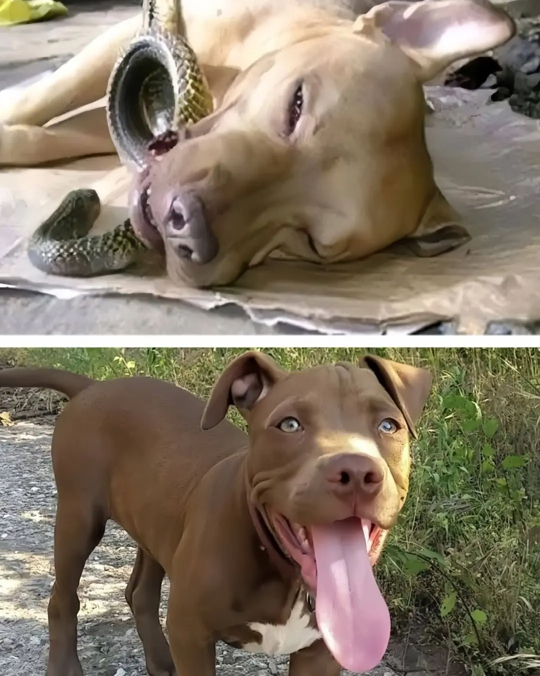 Ginger the Brave: A Pitbull’s Ultimate Act of Loyalty