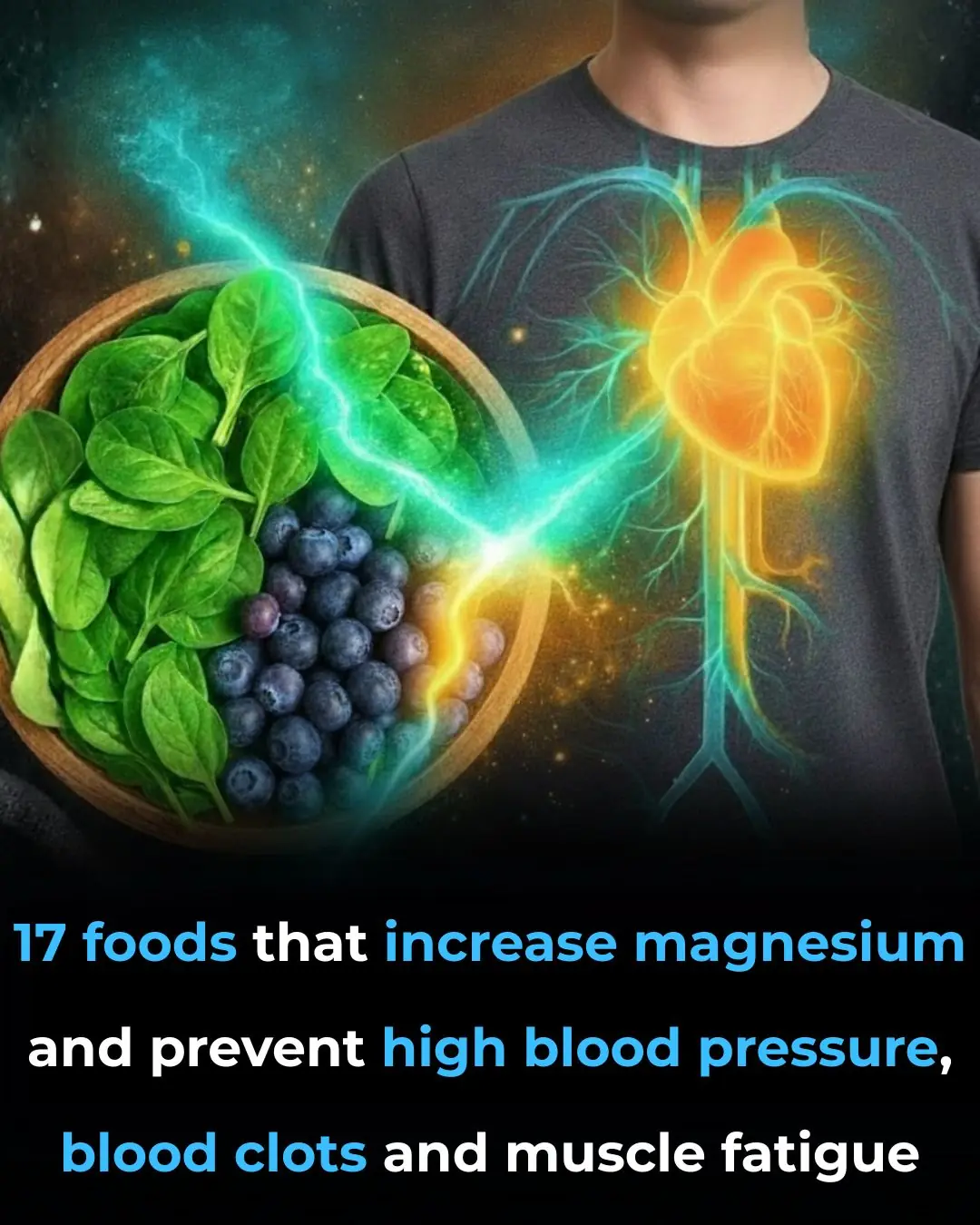 17 Foods That Increase Magnesium And Prevent High Blood Pressure, Blood Clots And Muscle Fatigue