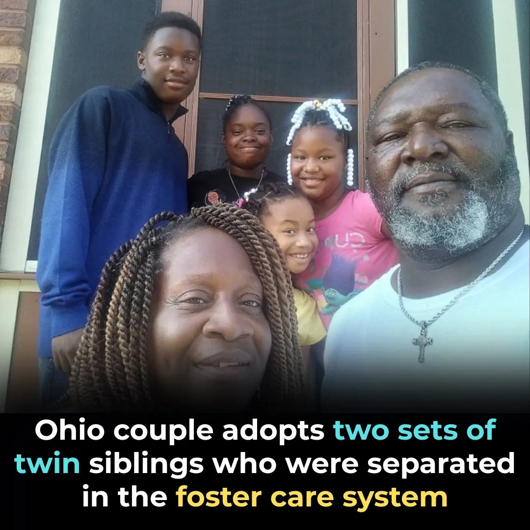 Ohio Couple Adopts Two Sets Of Twin Siblings Who Were Separated In The Foster Care System