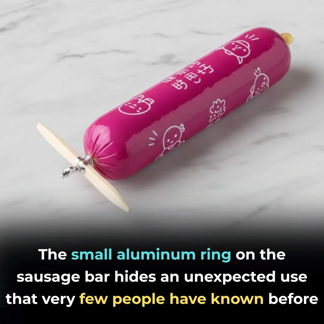The Little Aluminum Ring on a Sausage Stick Has a Hidden Use — Few People Know Its Clever Purpose