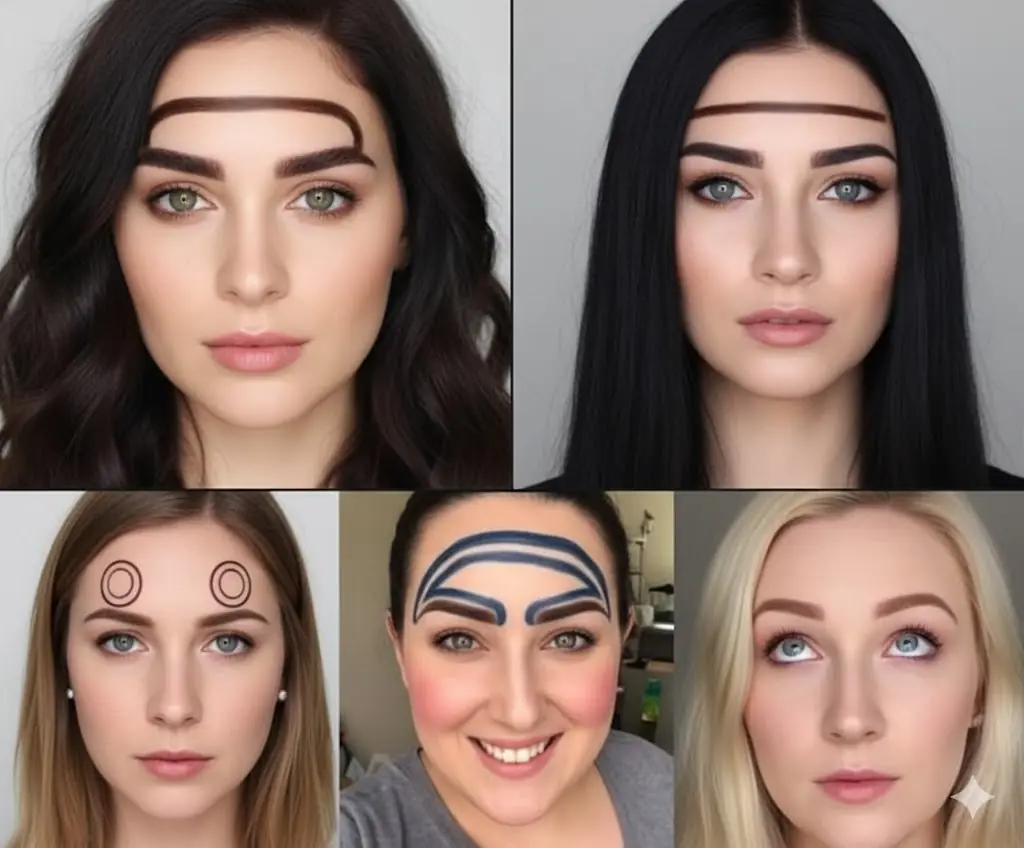 Halo Brows: The Playful, Loopy New Beauty Trend Taking Over