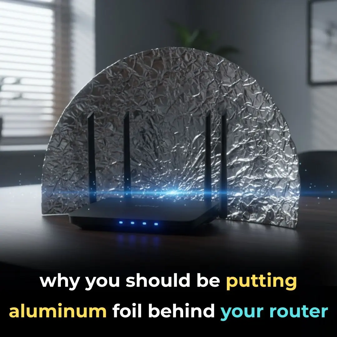 Aluminum Foil Can Help You Boost Your Wi-Fi Signal