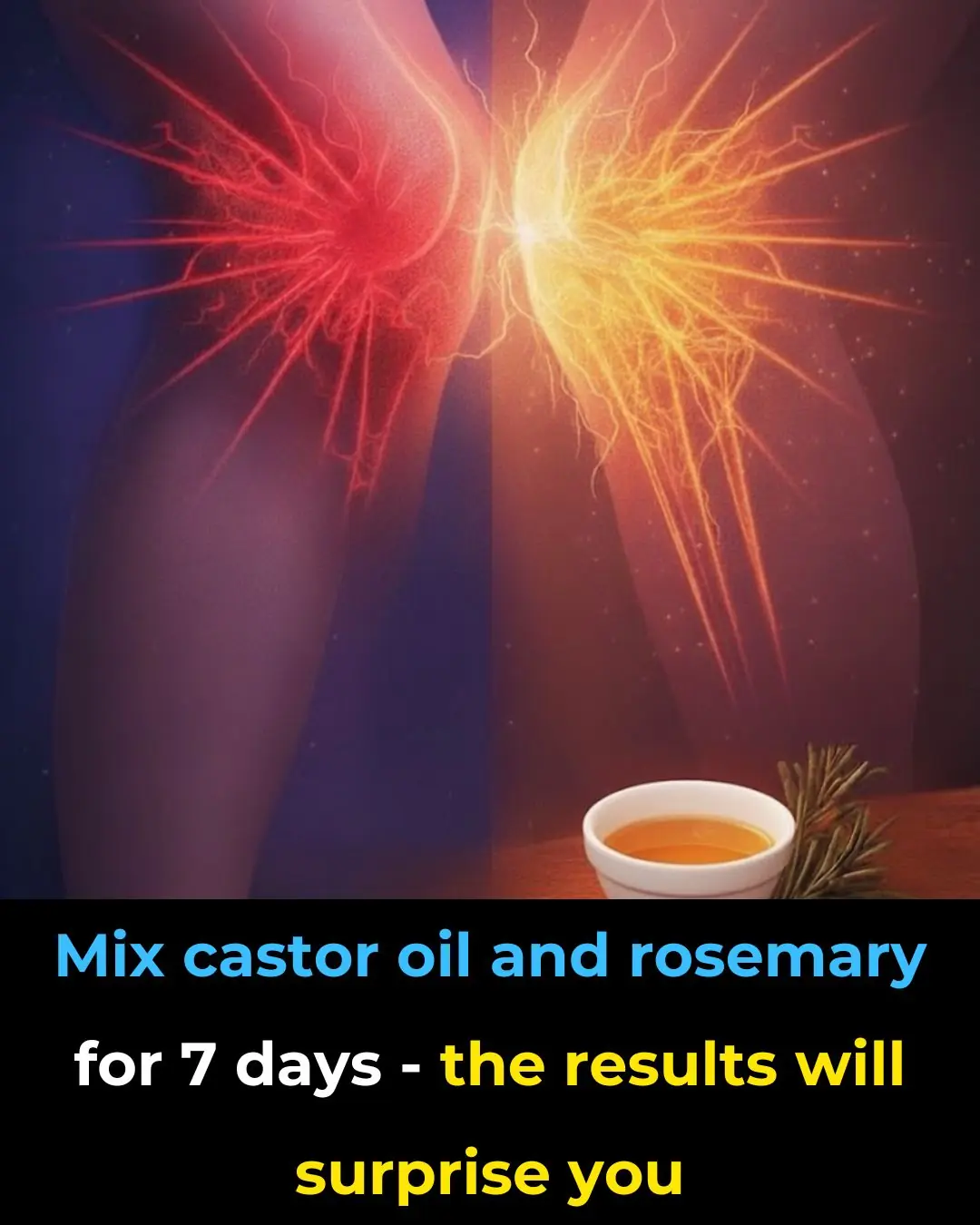 Mix castor oil and rosemary — the 7-day results will surprise you