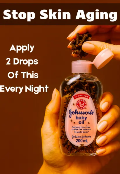 Reverse Skin Aging With Cloves & Baby Oil