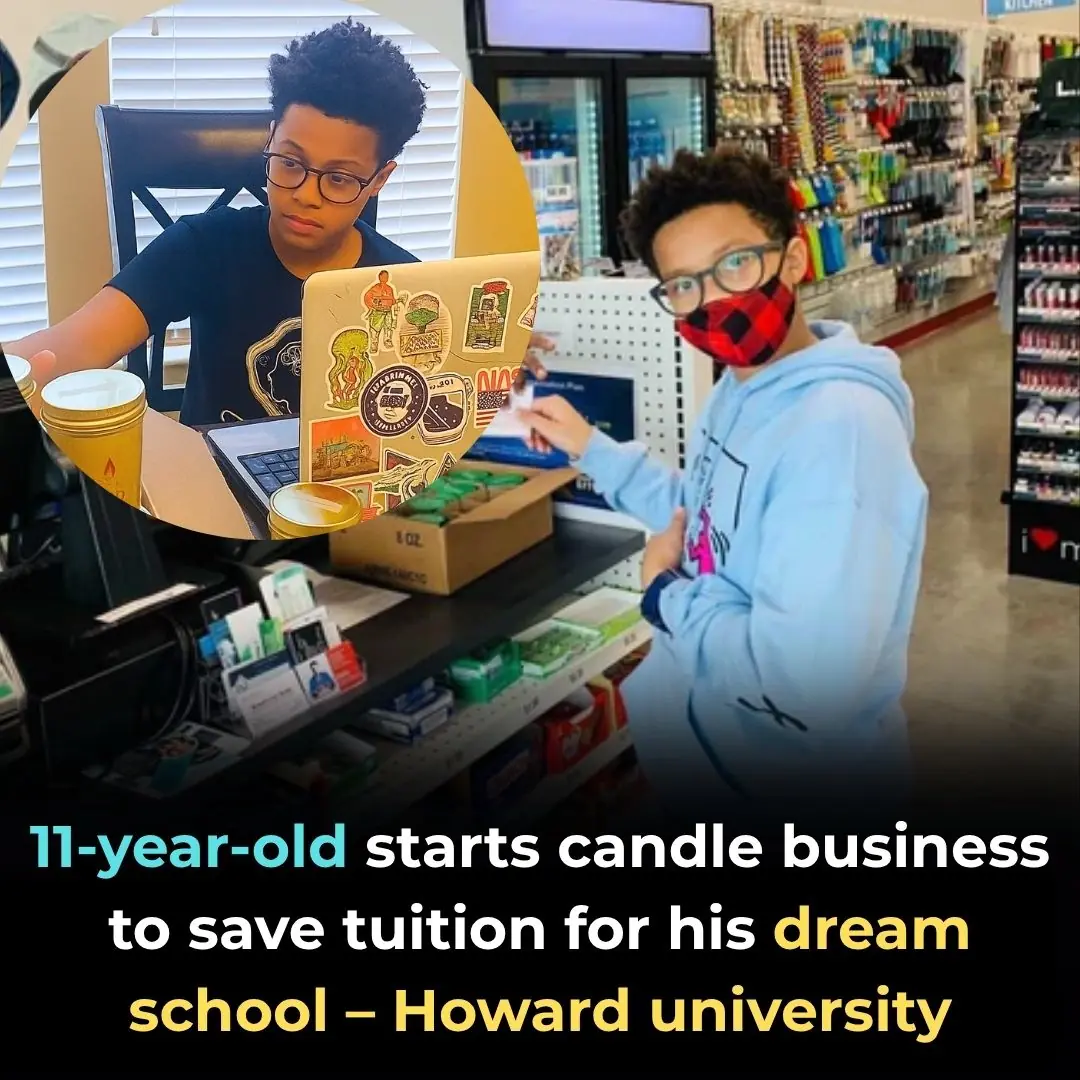 11-Year-Old Starts Candle Business To Save Tuition For His Dream School – Howard University