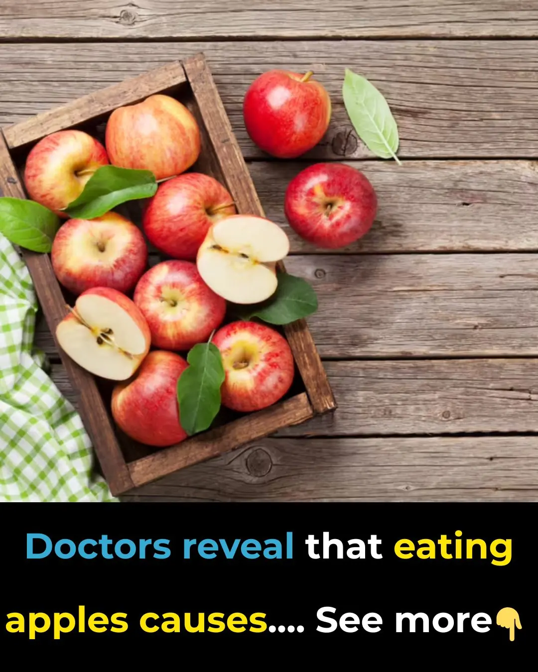 Doctors reveal that eating APPLES causes...