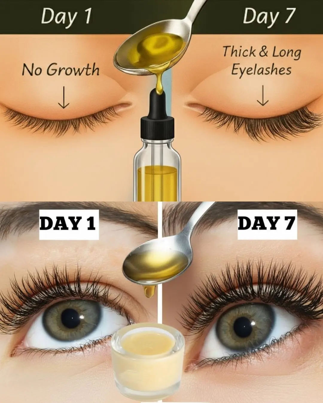 HOW I GREW MY EYELASHES IN JUST 7 DAYS — Naturally with Castor Oil