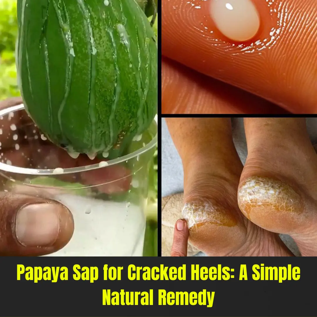 Papaya Sap for Cracked Heels: A Simple Natural Remedy