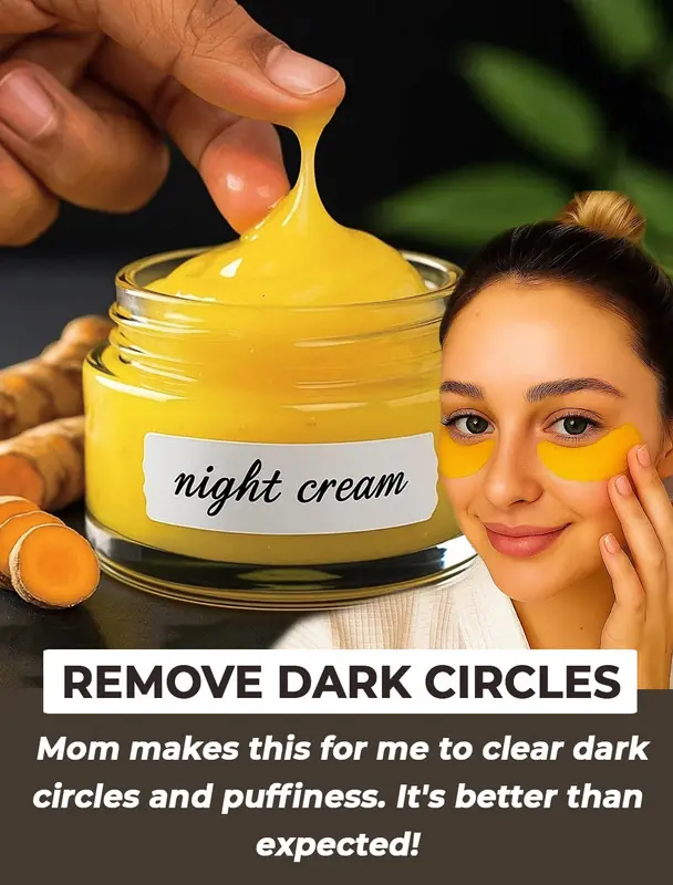 Turmeric Eye Mask for Dark Circles, Wrinkles, and Puffy Eyes: DIY Natural Remedies for Radiant Eyes