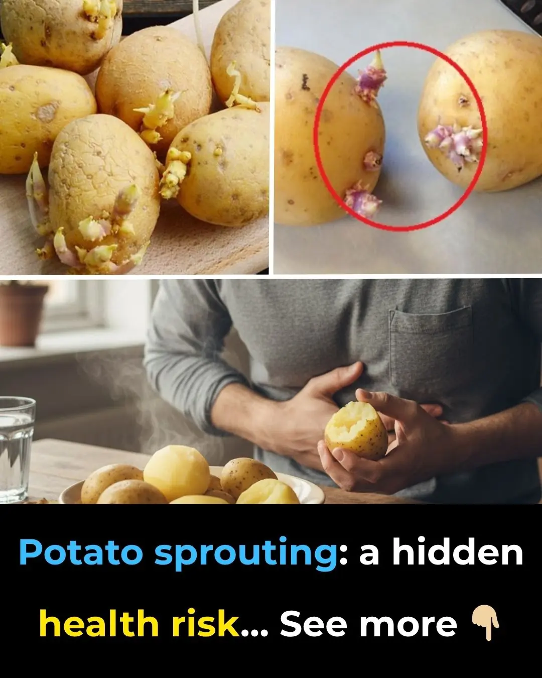 Should you eat sprouted potatoes or not?
