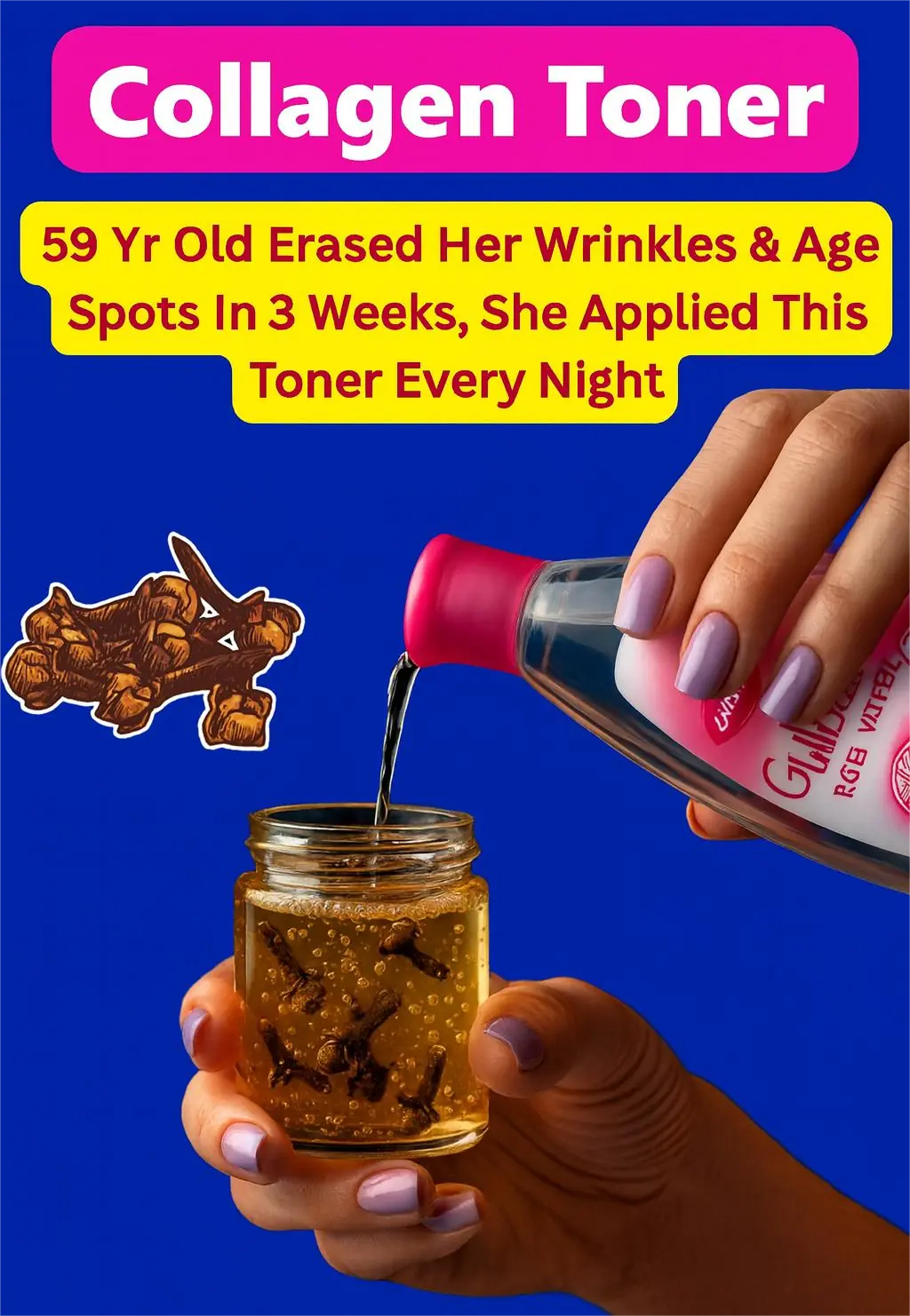 Clove Flaxseed Rose Water Toner: Better Than Botox