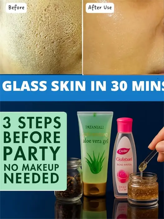 3 Steps Skin Care To Get Dewy Glass Skin