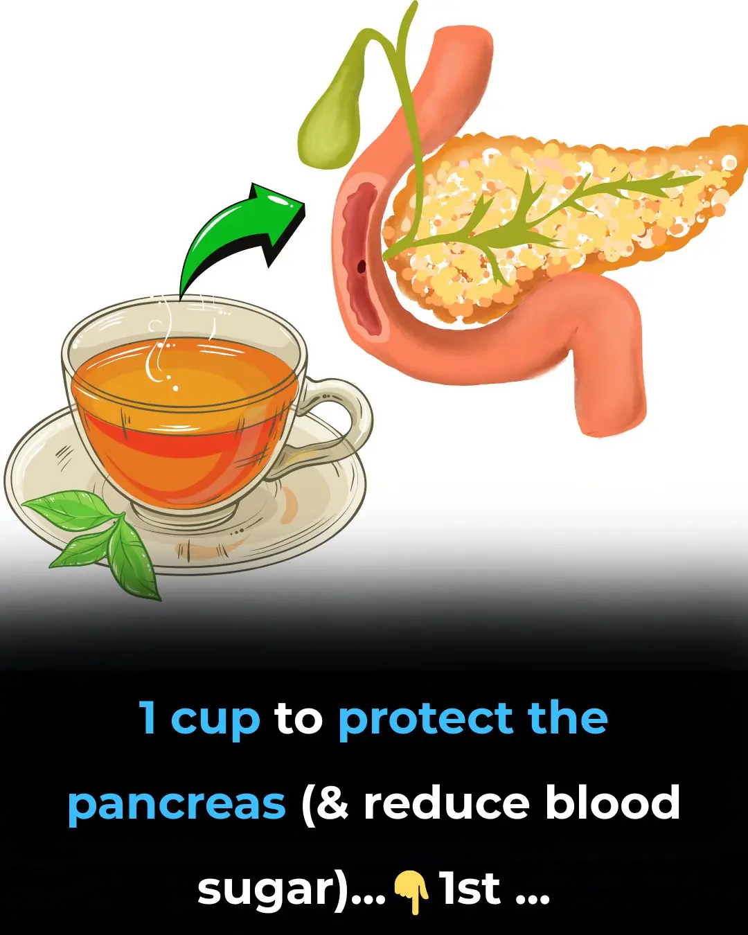 1 cup to protect the pancreas (and reduce blood sugar)