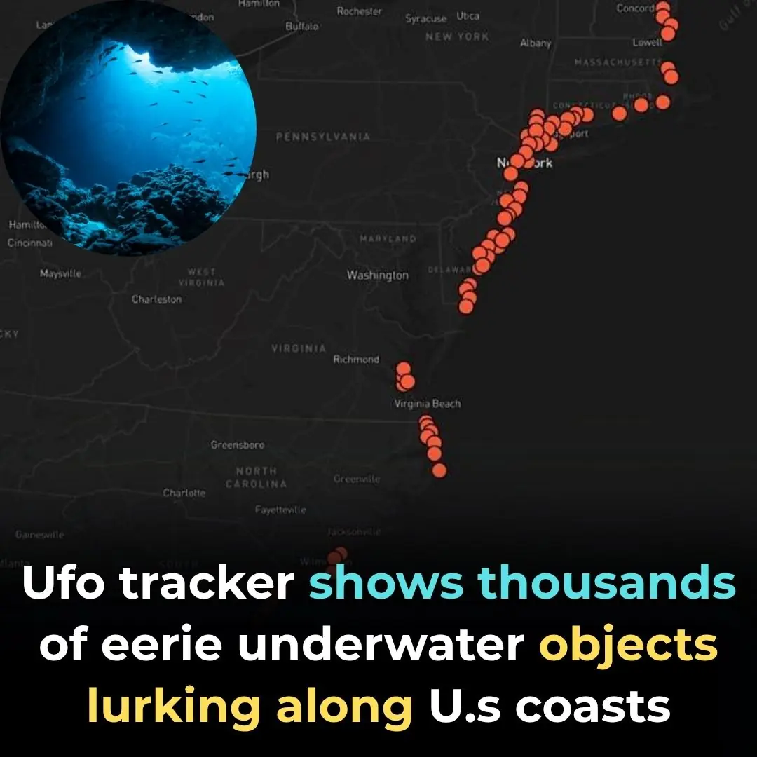 9,000 Mysterious Underwater Objects Detected Along US Coastlines Spark Navy Alarm