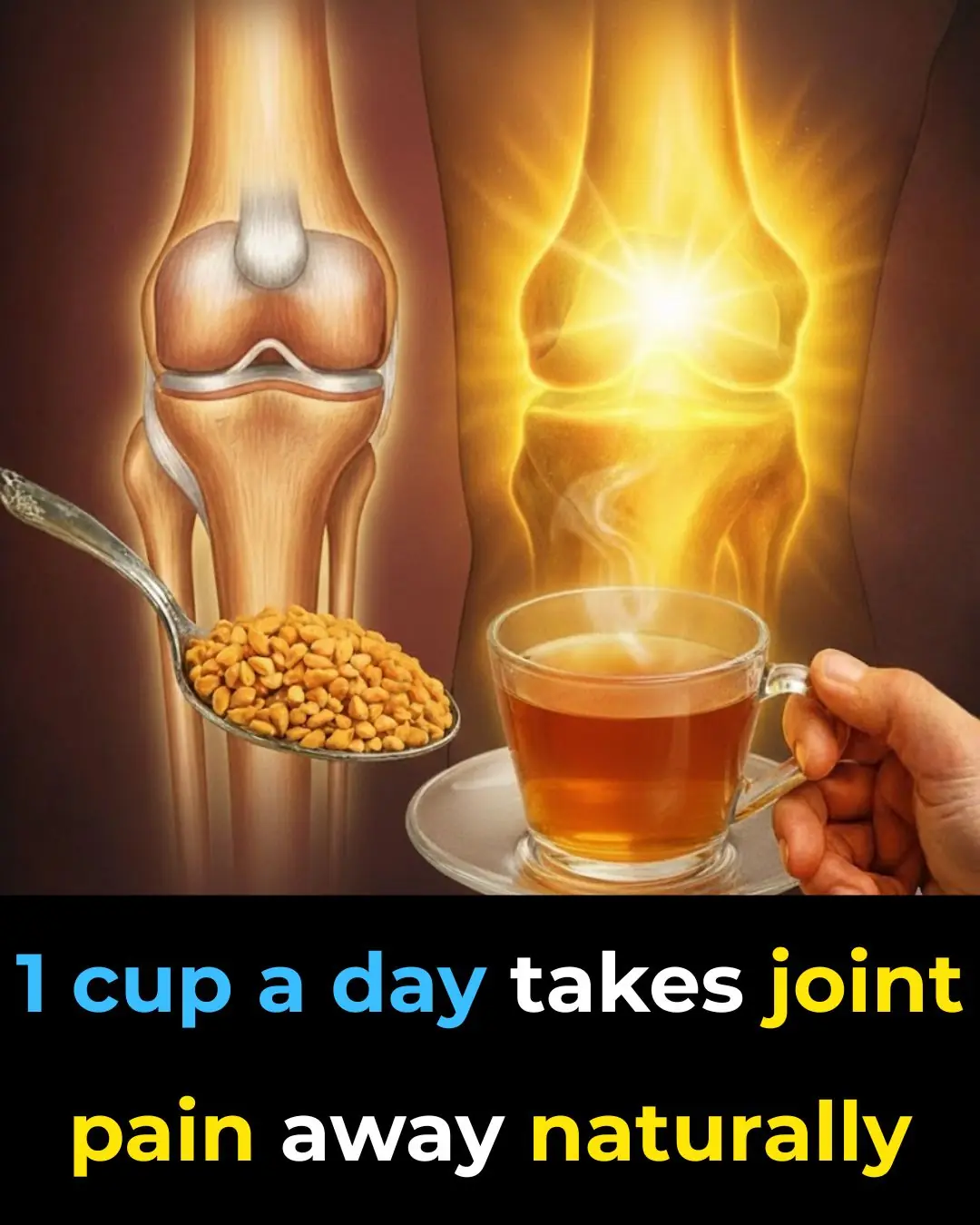 1 cup a day takes joint pain away naturally