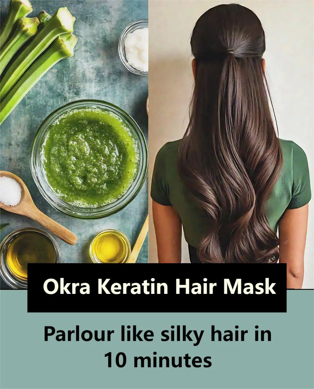 Okra Hair Mask: Get Natural Keratin Treatment At Home