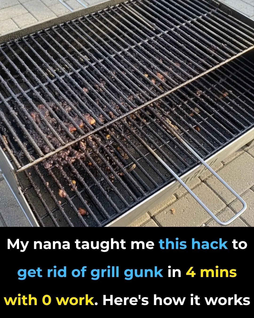 The Genius 4-Minute Grill Cleaning Hack My Nana Swore By — and Why It Actually Works