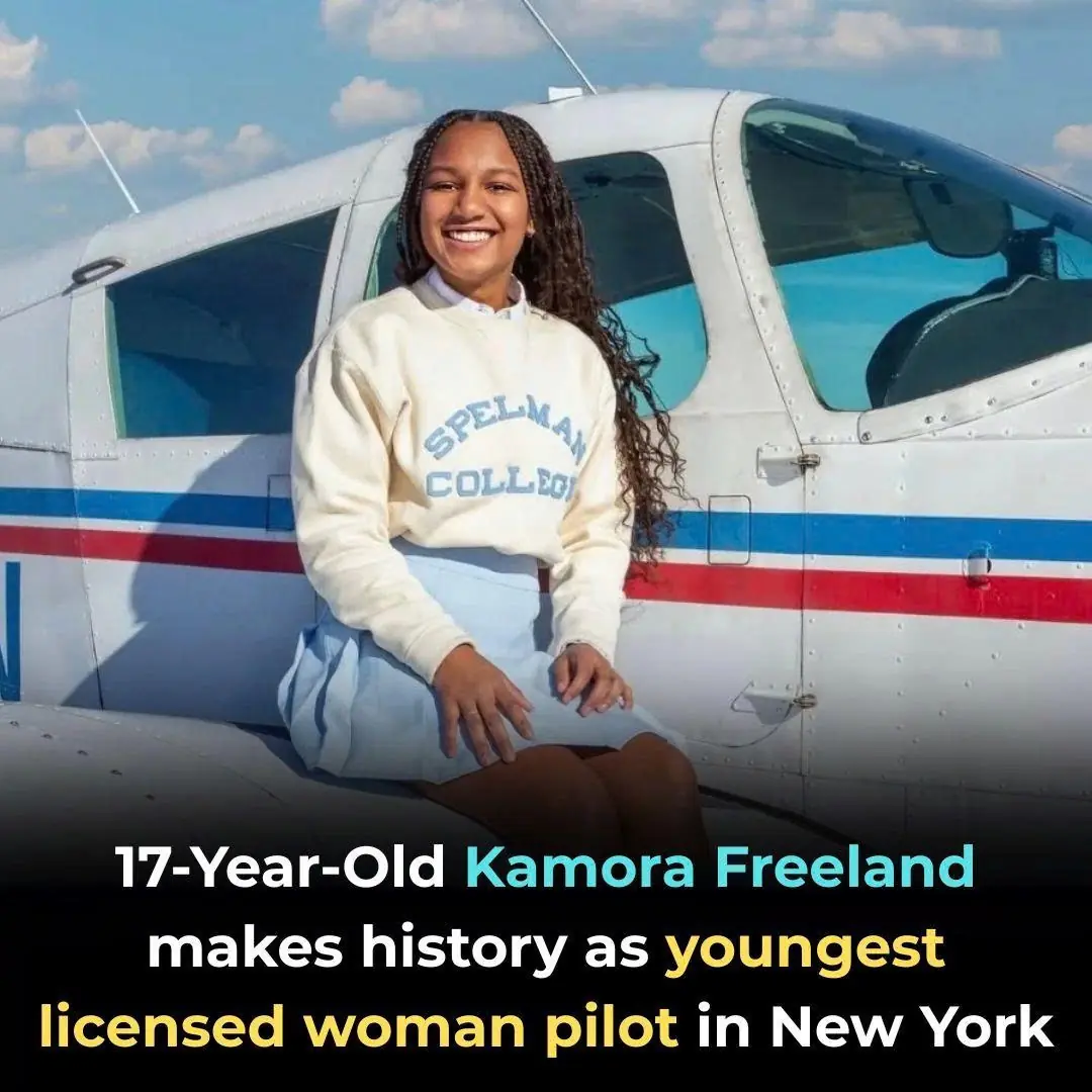 17-Year-Old Kamora Freeland Makes History as Youngest Licensed Woman Pilot in New York