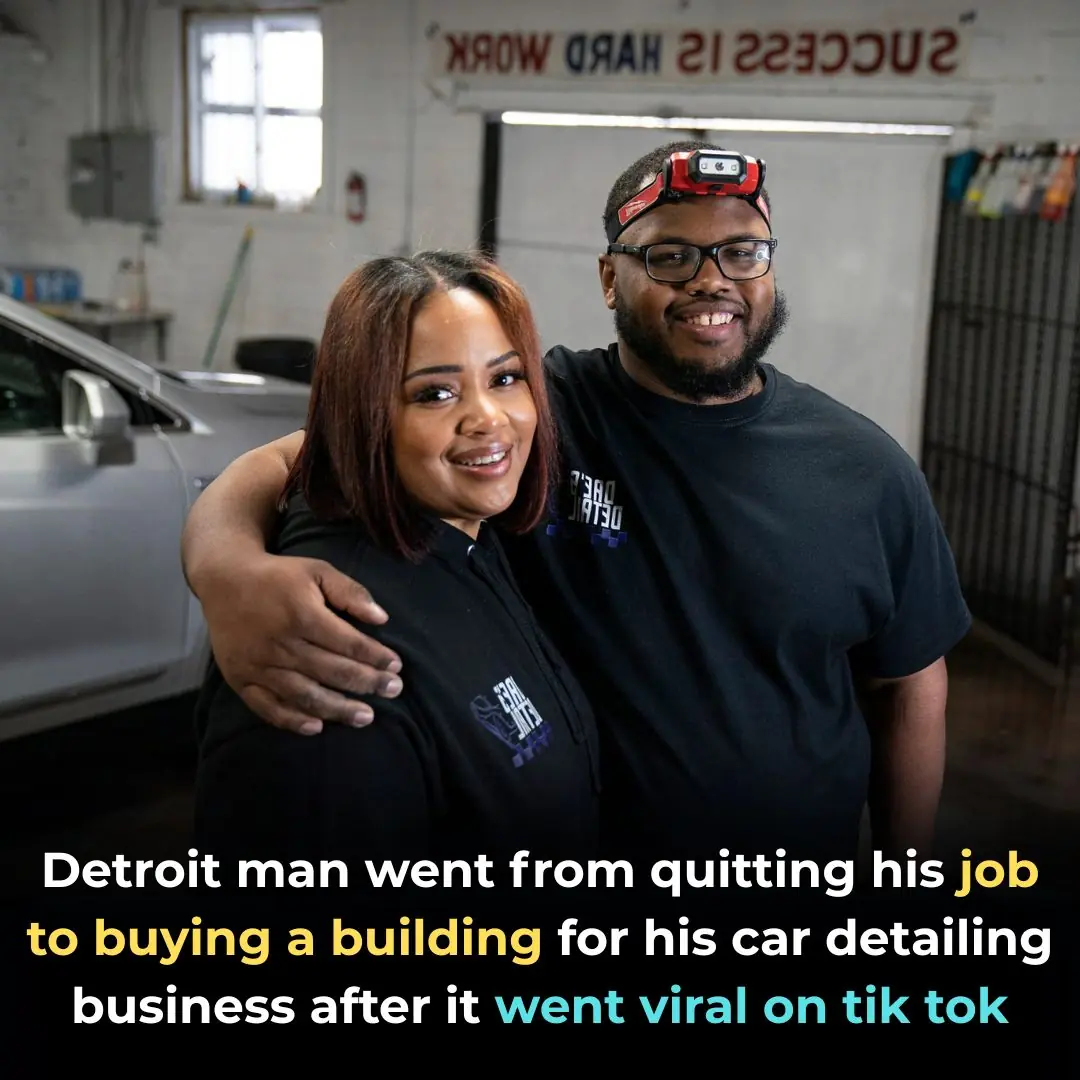 Detroit Man Went From Quitting His Job To Buying A Building For His Car Detailing Business After It Went Viral On TikTok