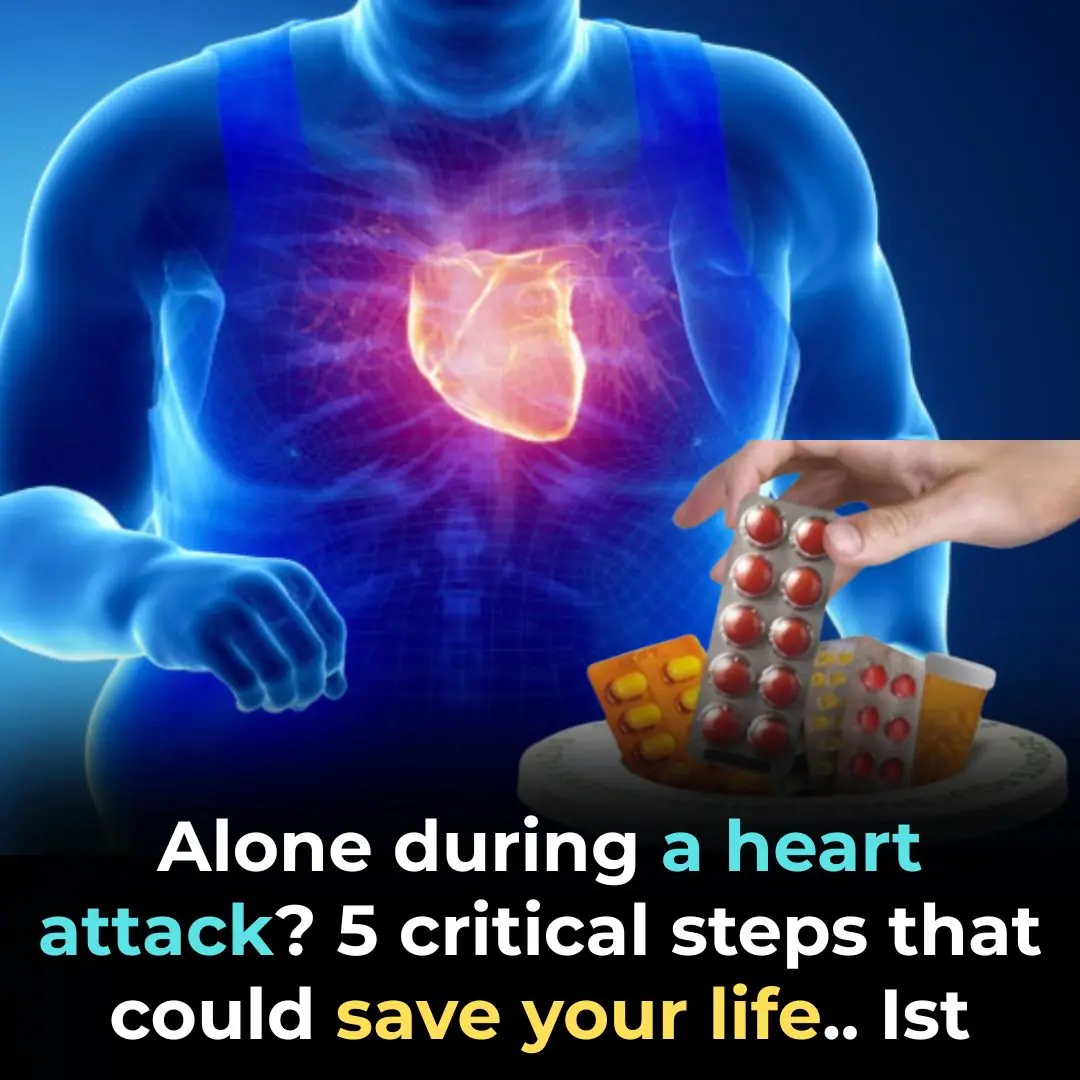 Alone during a heart attack? 5 critical steps that could save your life!