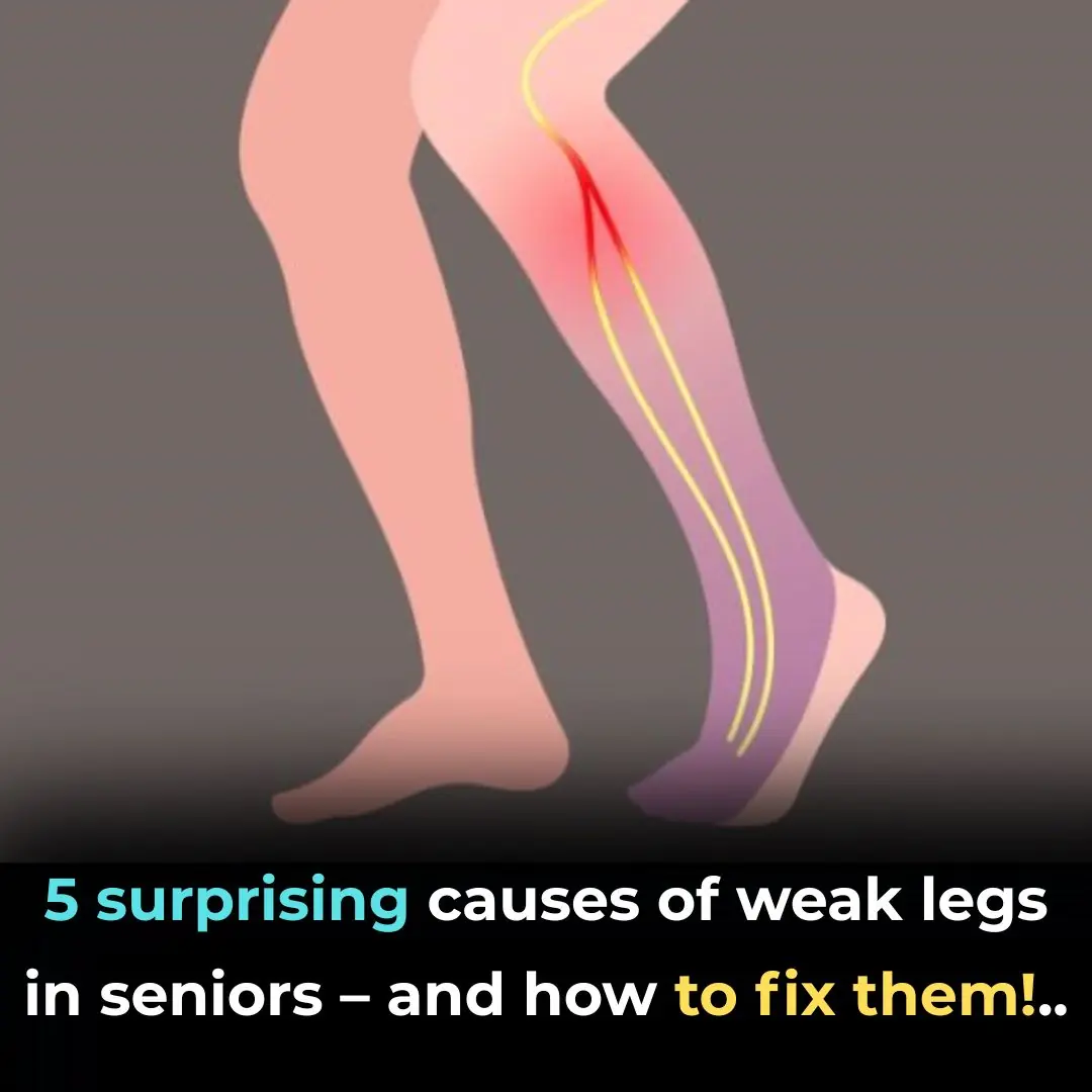 5 surprising causes of weak legs in seniors—and how to fix them!