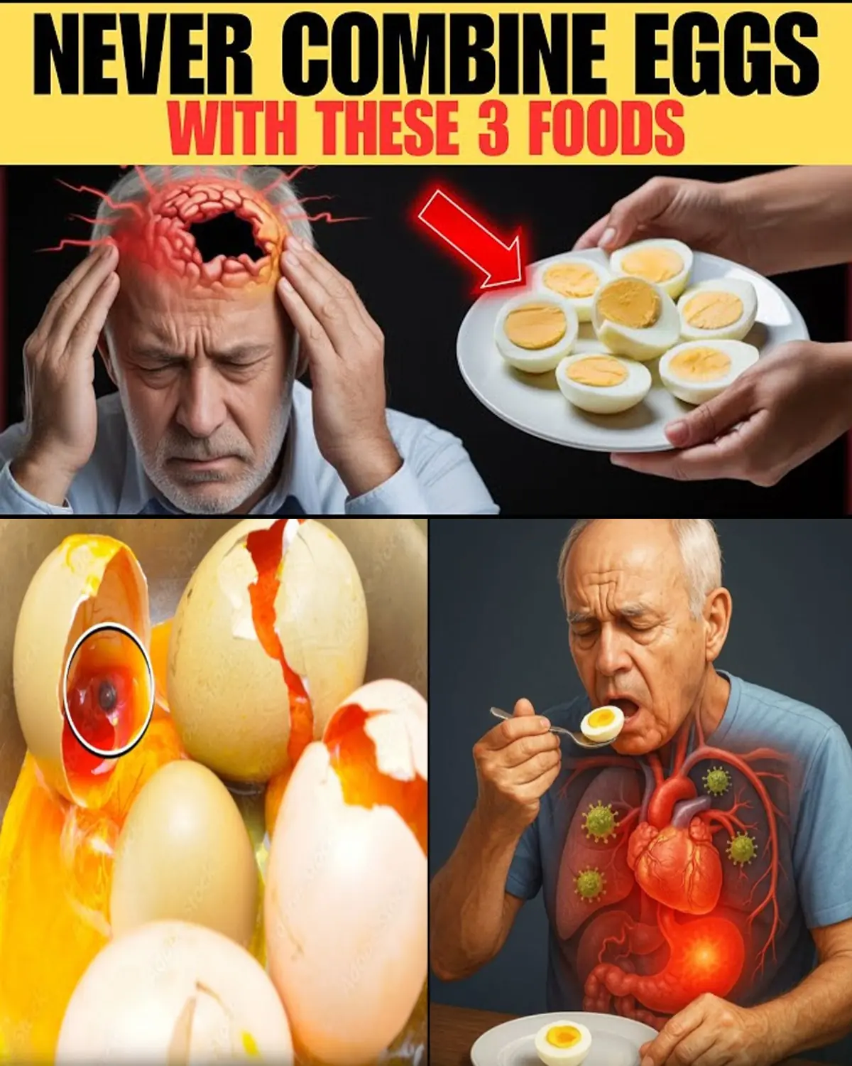Seniors Stop: Avoid These 3 Foods with Eggs for Better Health!