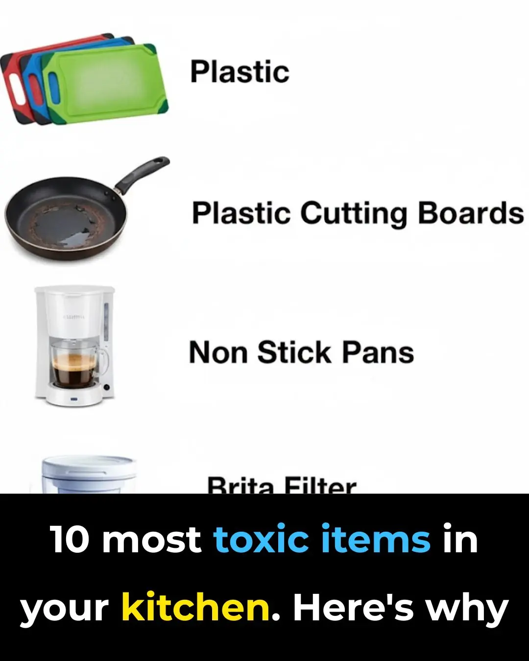 10 most toxic items in your kitchen. Here's why