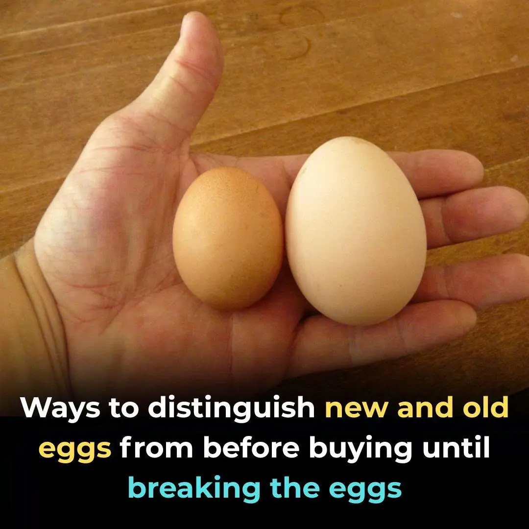 Ways to distinguish new and old eggs from before buying until breaking the eggs
