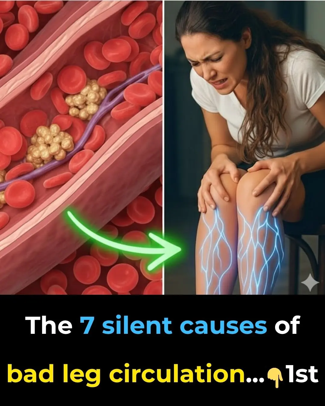 The 7 silent causes of bad leg circulation