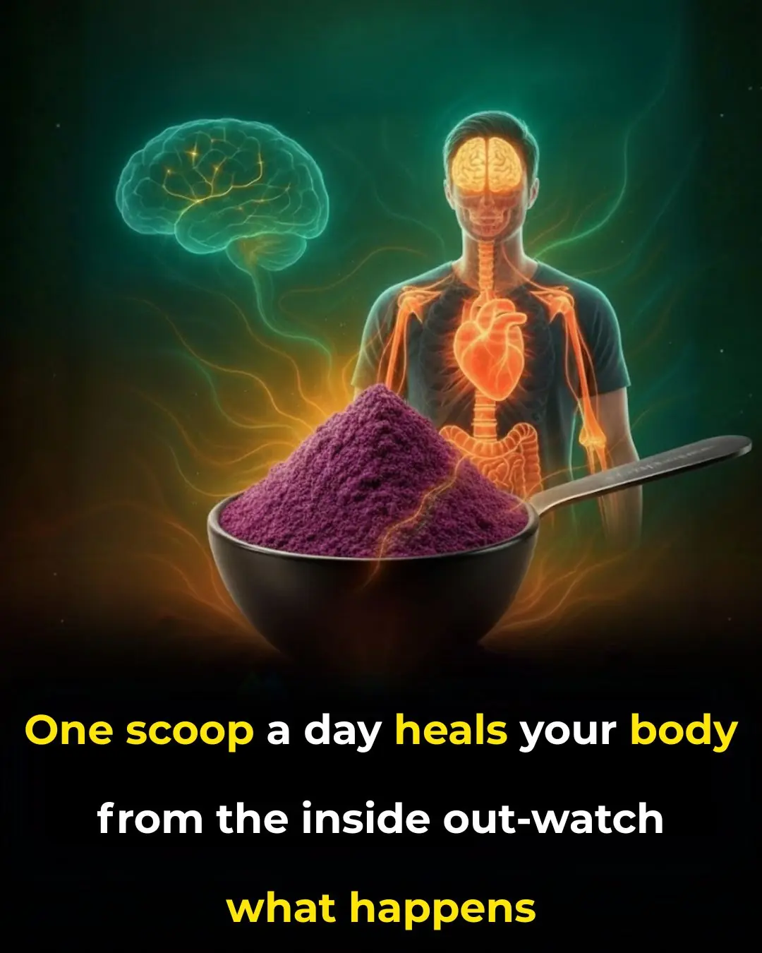 One scoop a day heals your body from the inside out — watch what happens
