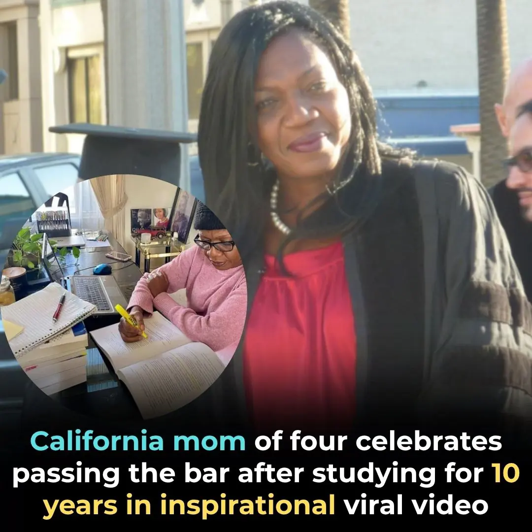 California Mom of Four Celebrates Passing The Bar After Studying For 10 Years In Inspirational Viral Video