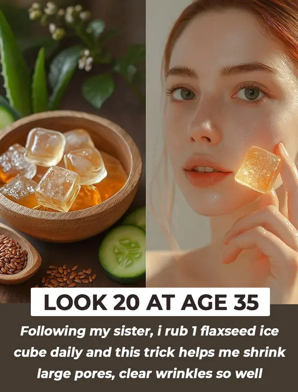 How to Make Flaxseed Beauty Ice Cubes: The Ultimate Natural Remedy for Wrinkles, Fine Lines, and Skin Firming