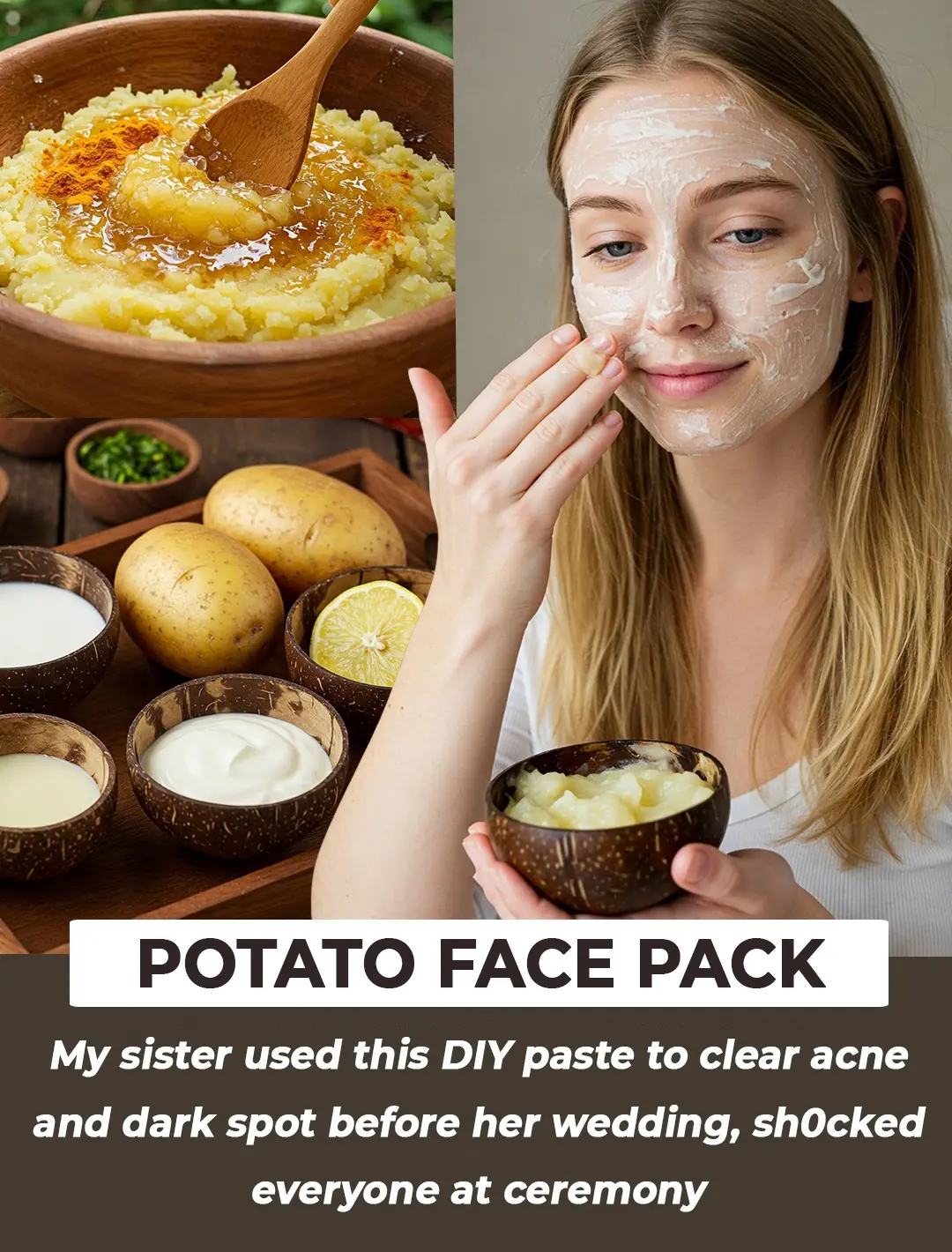 Unlock Radiant, Glowing Skin: Your Guide to the 10 Best Homemade Potato Face Packs