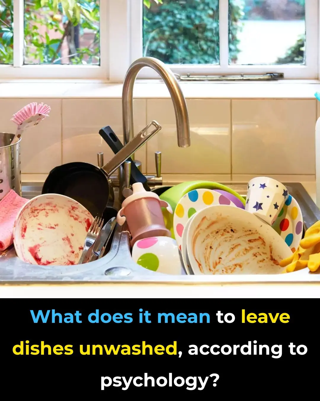 What Your Pile of Dirty Dishes Might Really Be Saying About You