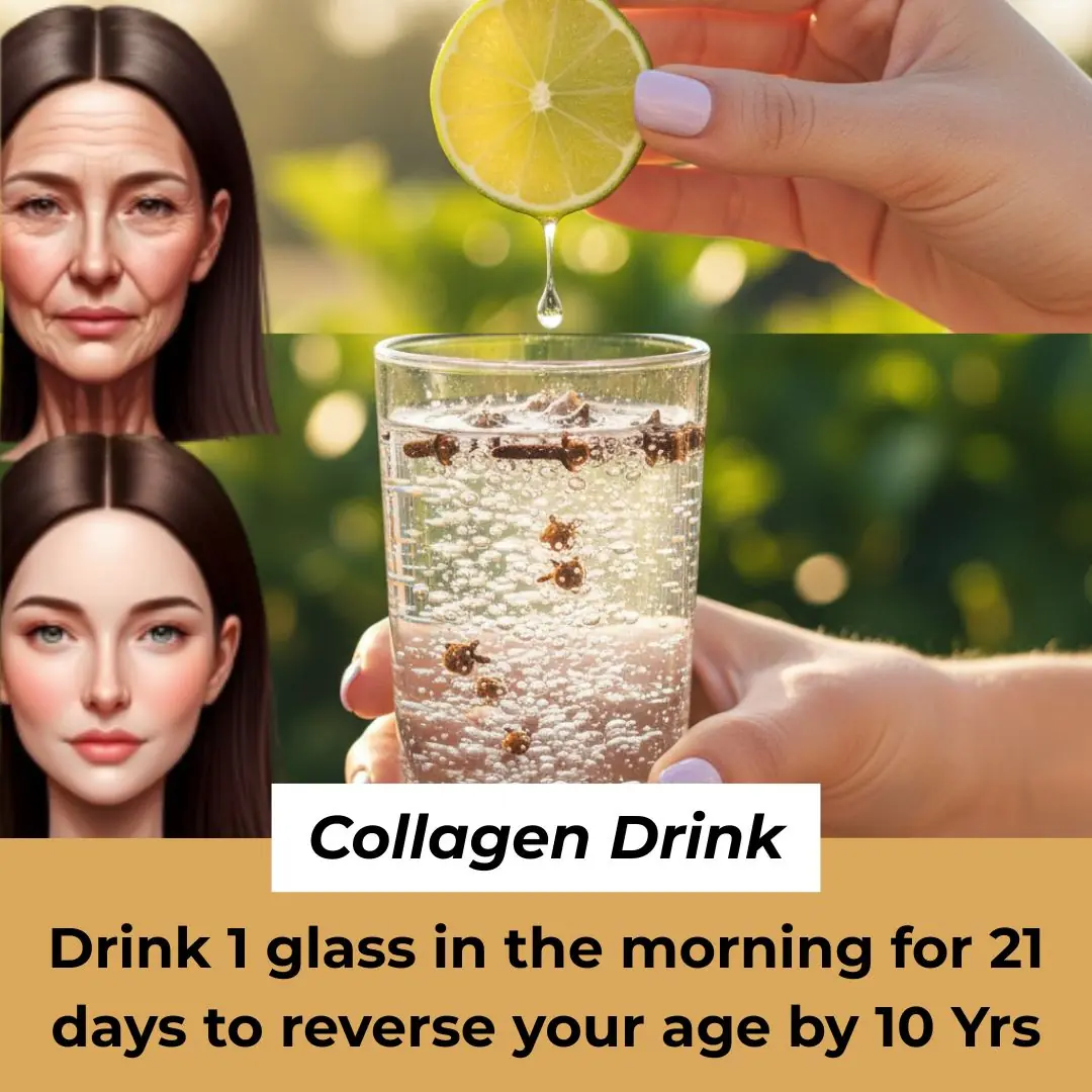 Clove & Lemon Collagen Drink: Wrinkle Free, Glowing Skin