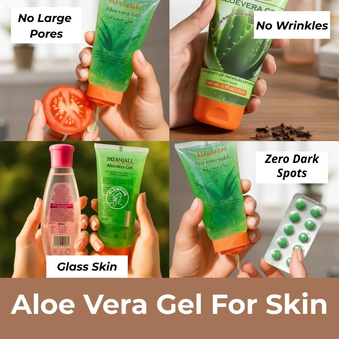 5 Amazing Benefits Of Aloe Vera Gel For Skin: Large Pores, Dark Spots, Wrinkles