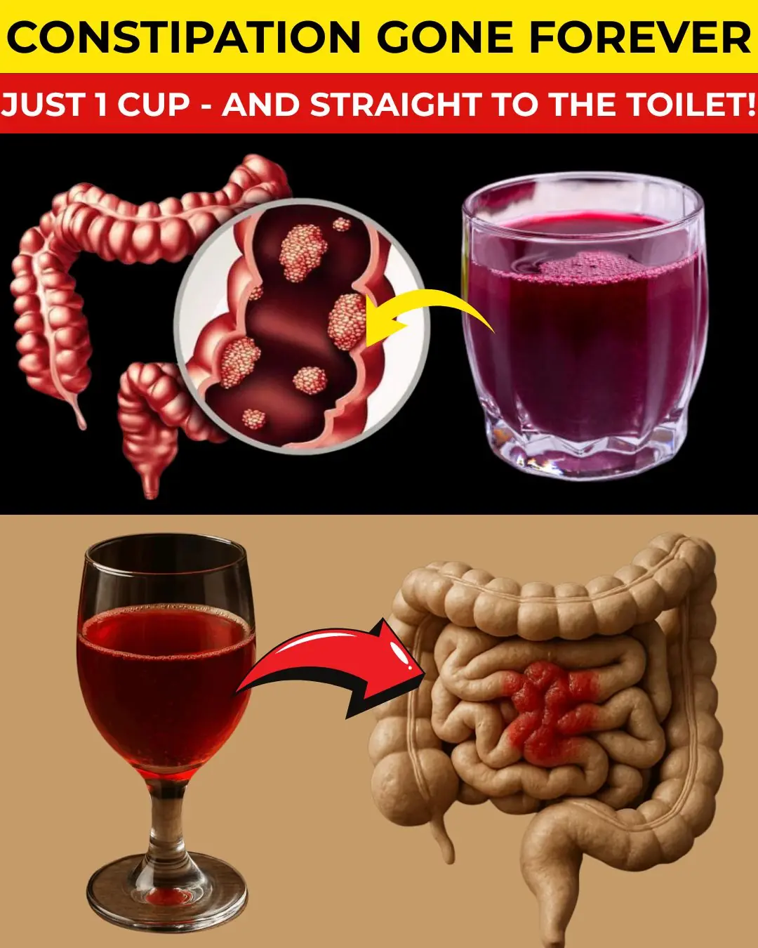 One Glass Before Bed – Say Goodbye to Constipation Overnight!