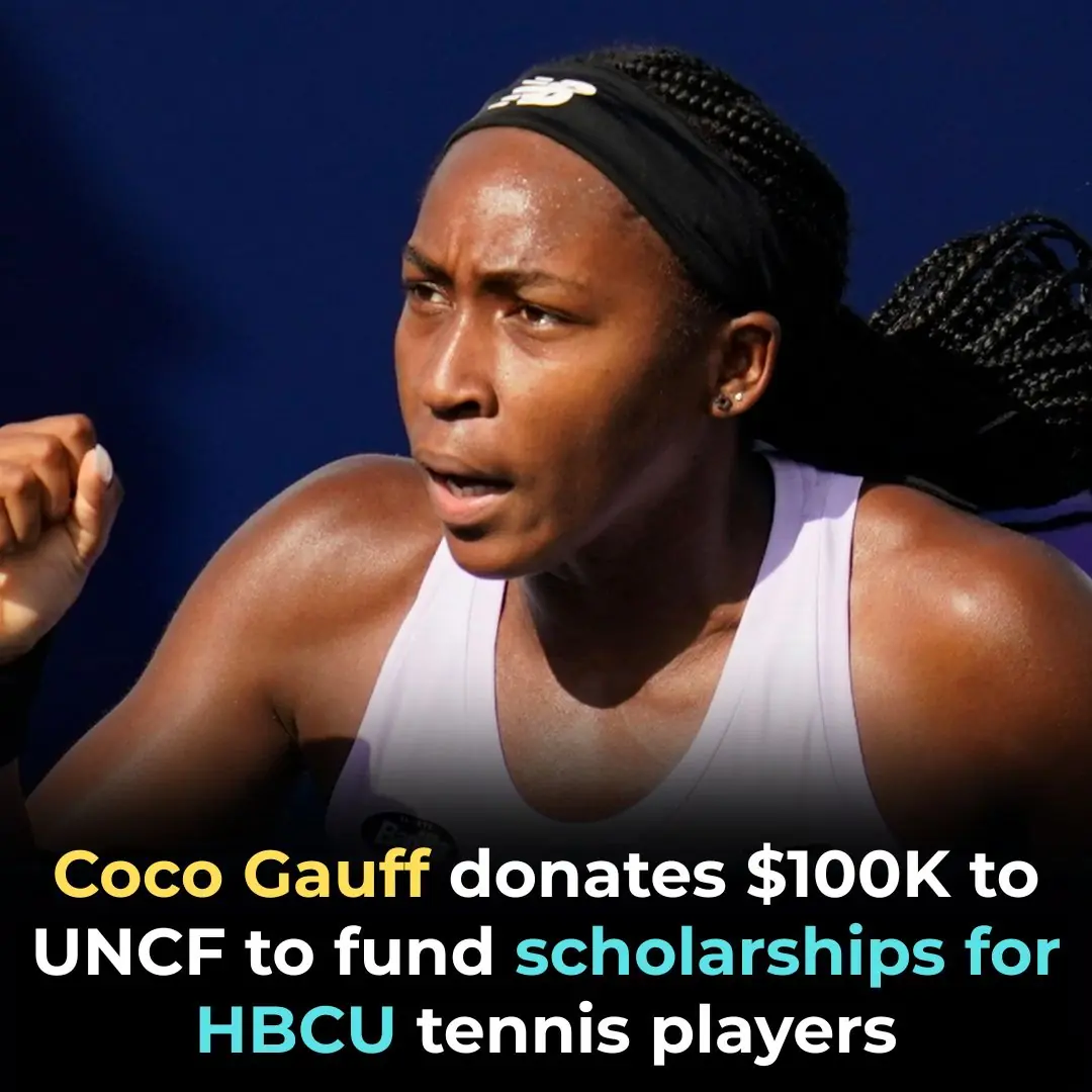 Coco Gauff Donates $100K to UNCF to Fund Scholarships for HBCU Tennis Players