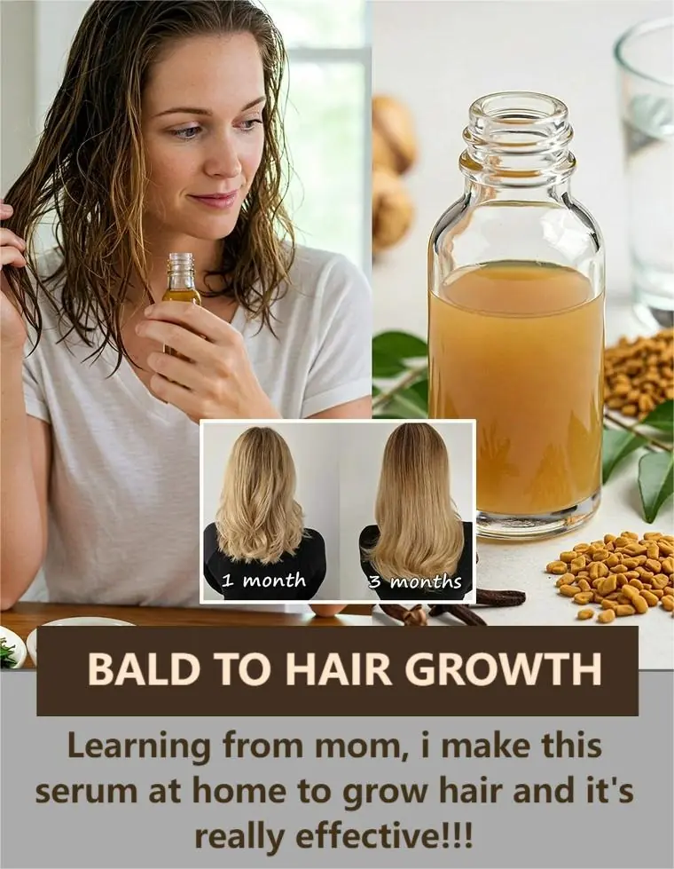 Effective Homemade Hair Growth Serum – 100% Natural & Powerful