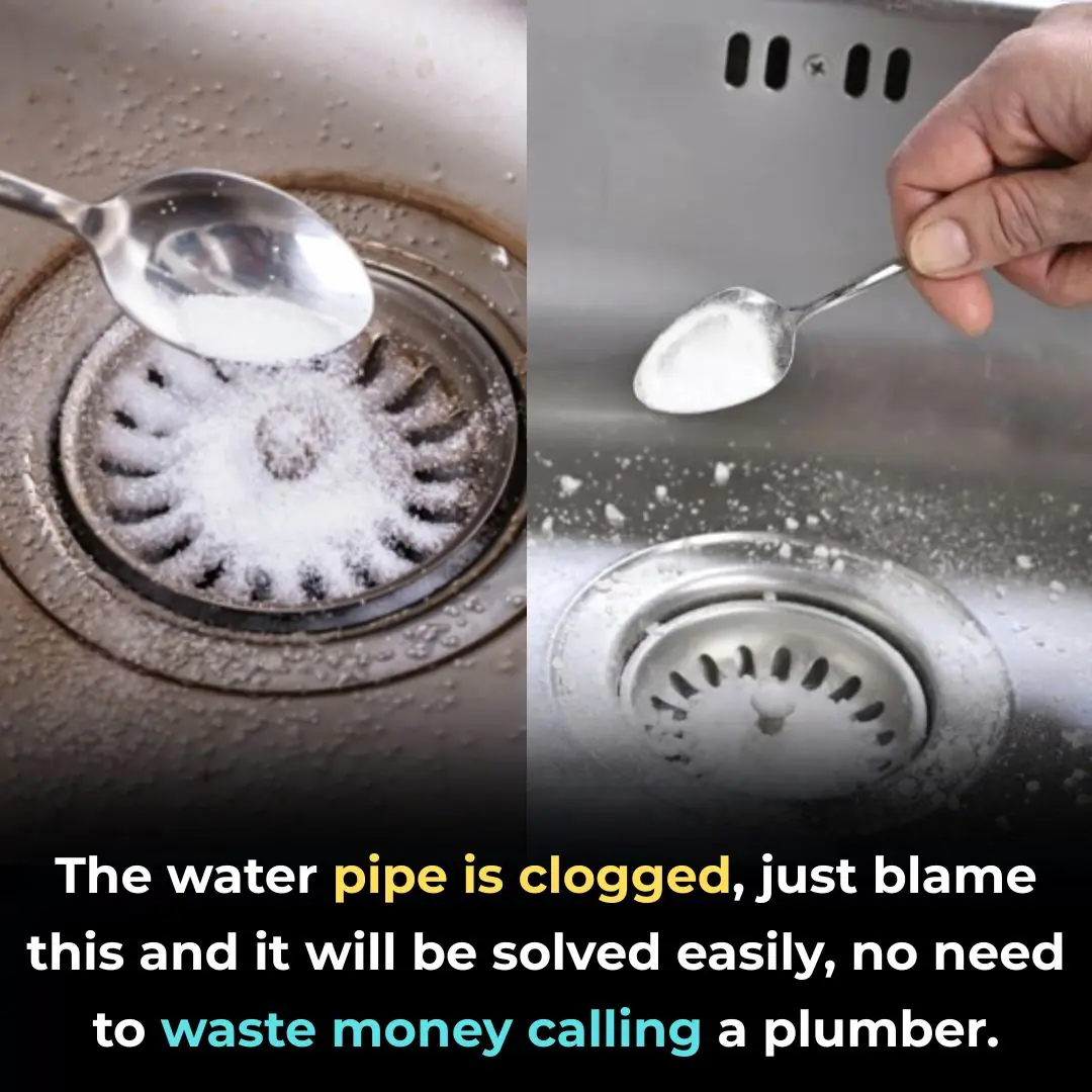 The water pipe is clogged, just blame this and it will be solved easily, no need to waste money calling a plumber.