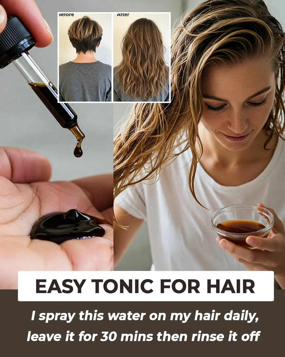 Homemade Tonic for Thick Hair Growth: A Natural Solution for Healthier, Fuller Locks