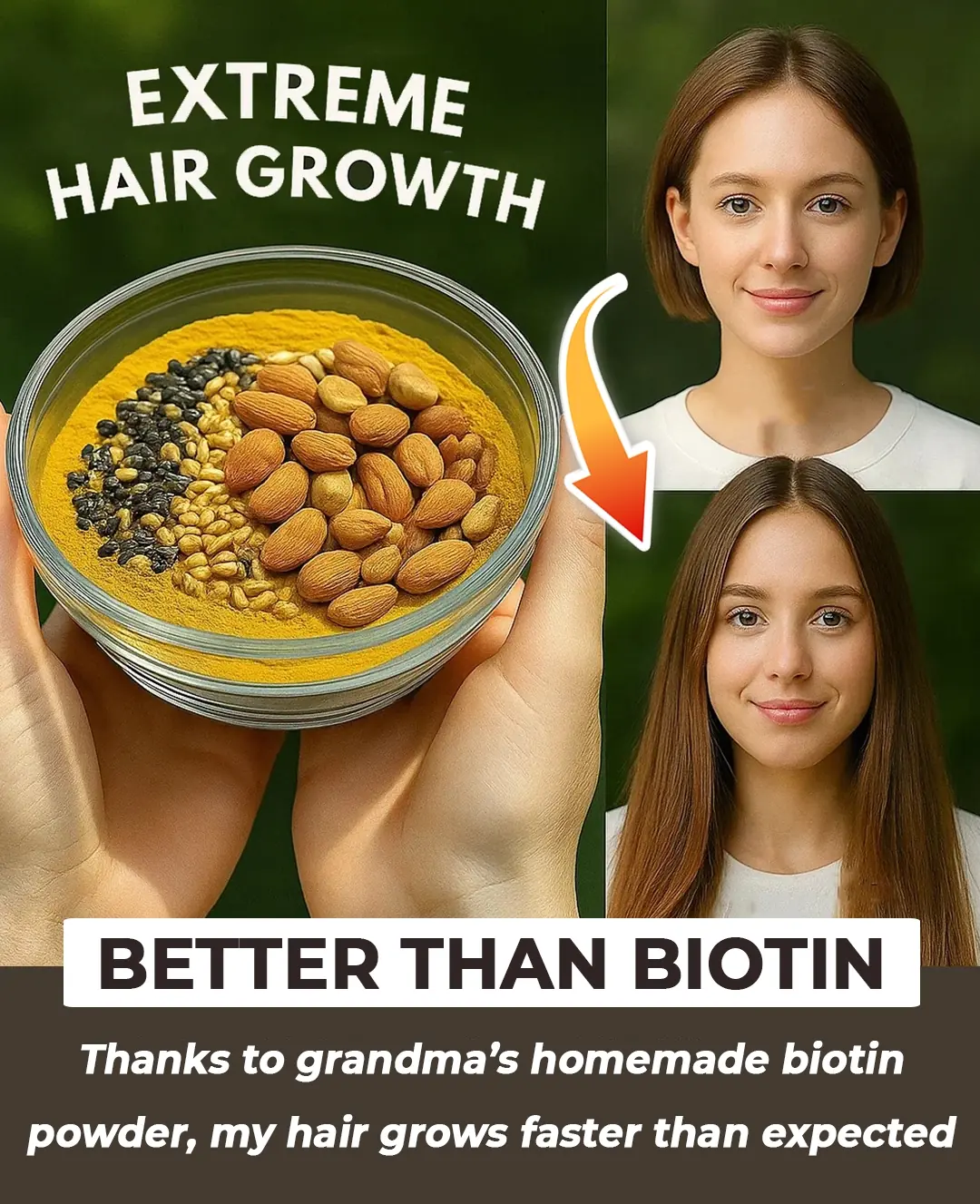 DIY Biotin Powder for Extreme Hair Growth: Natural, Affordable Solution for Thicker, Stronger Hair