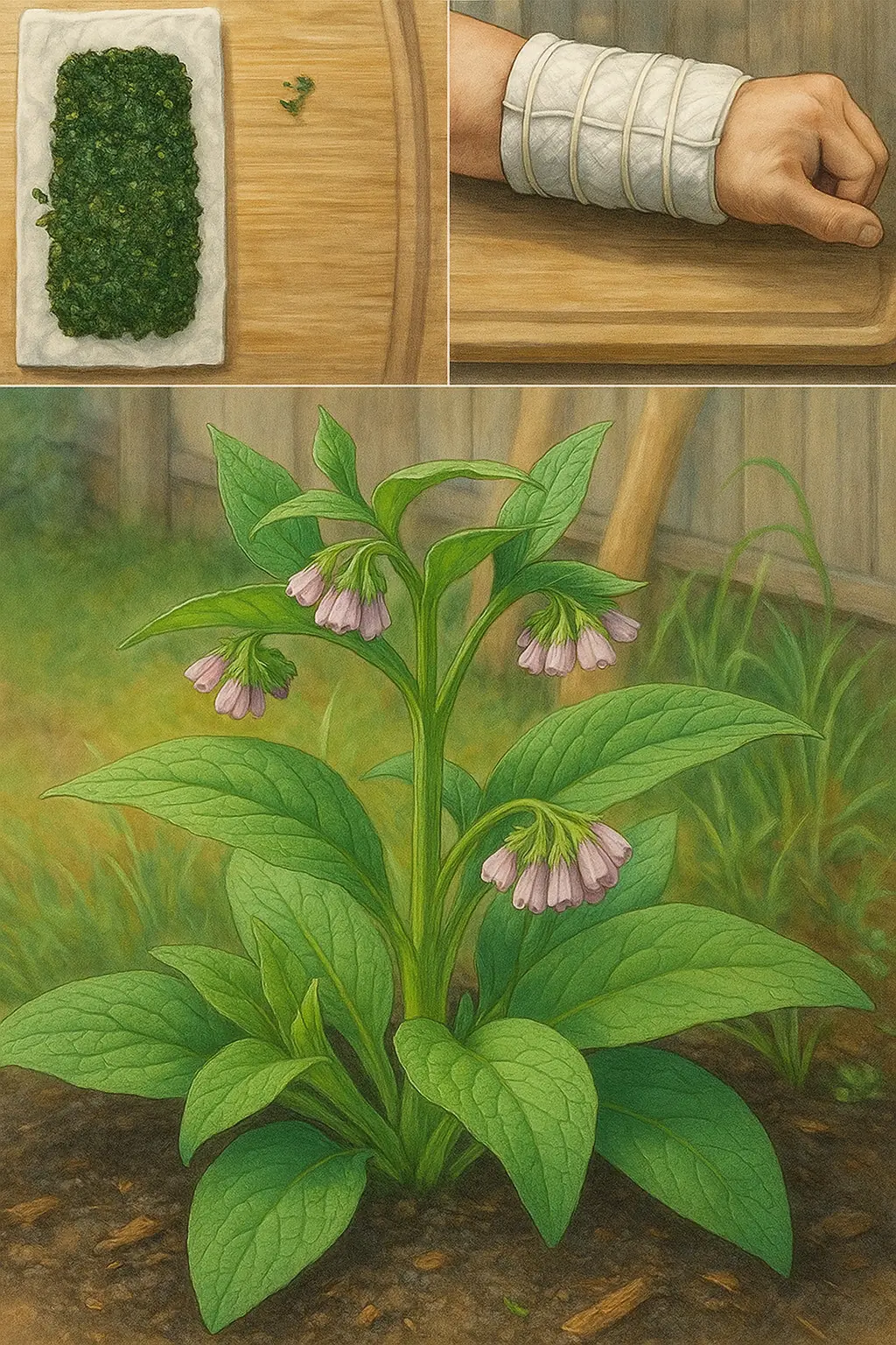 The Incredible Benefits of Common Comfrey: Uses, Remedies, and Precautions