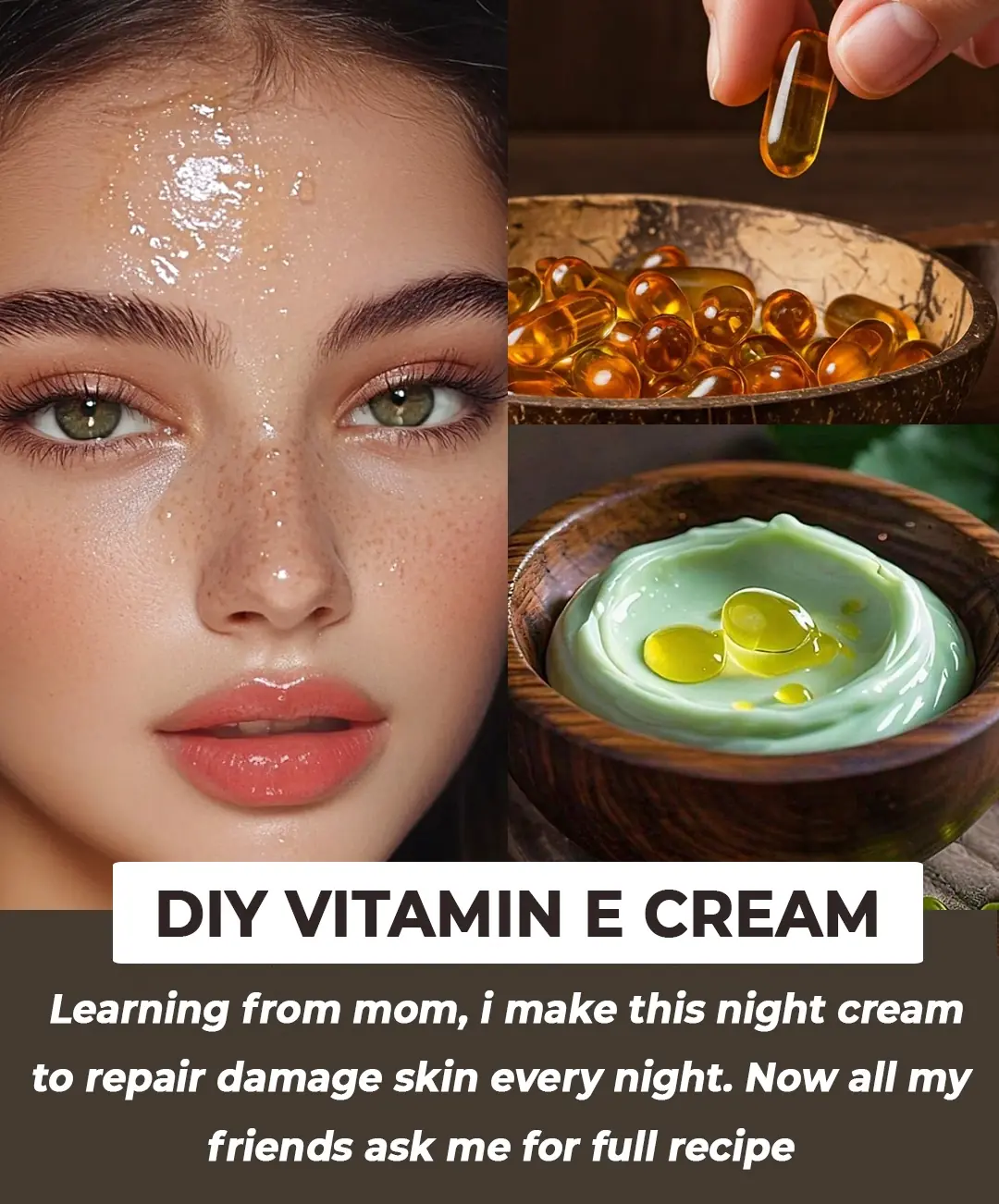 Homemade Vitamin E Cream for Face – Vitamin E Oil benefits for Skin