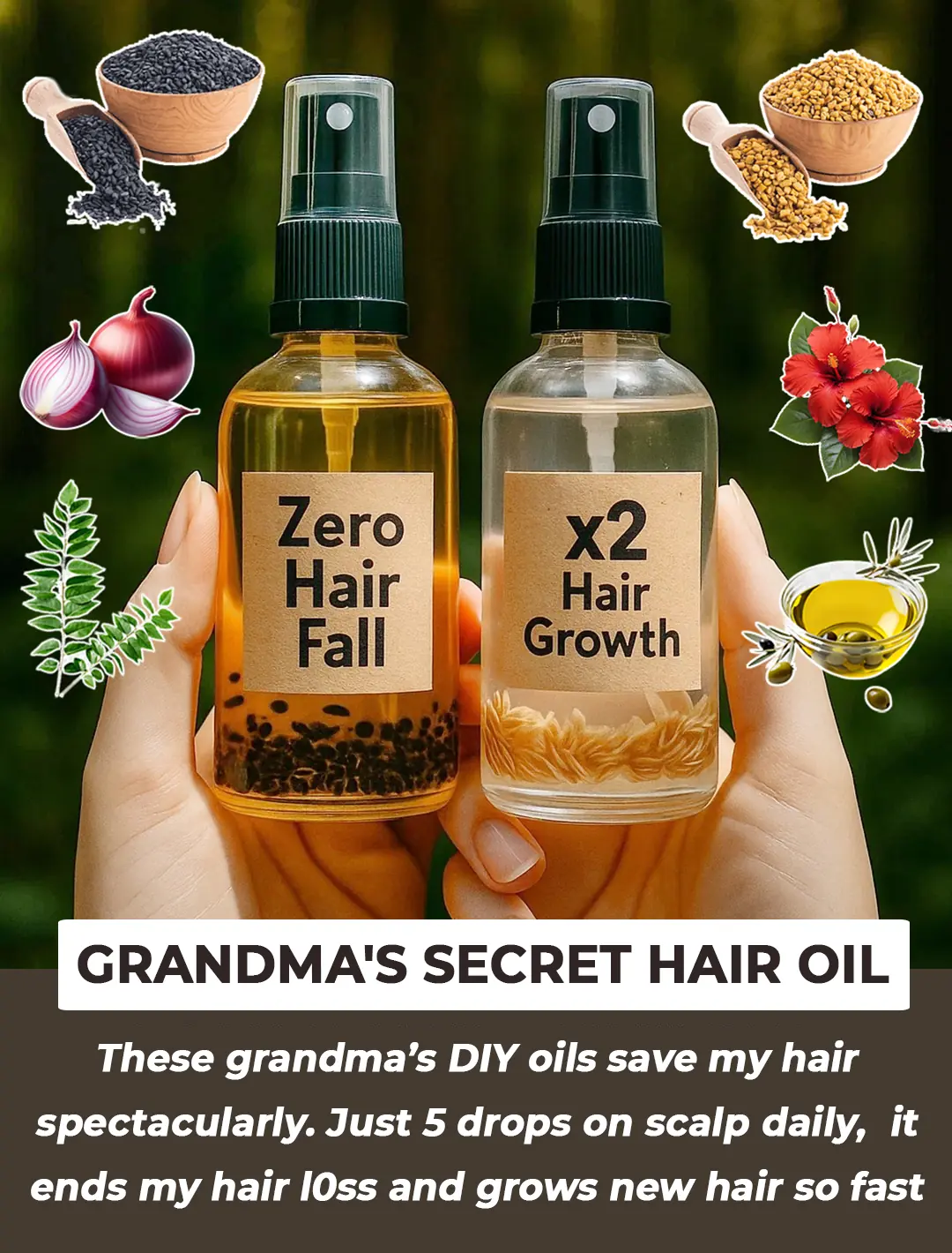 2 Best DIY Hair Oils For Hair Growth: Easy Recipes To Stop Hair Fall, Fast Hair Growth