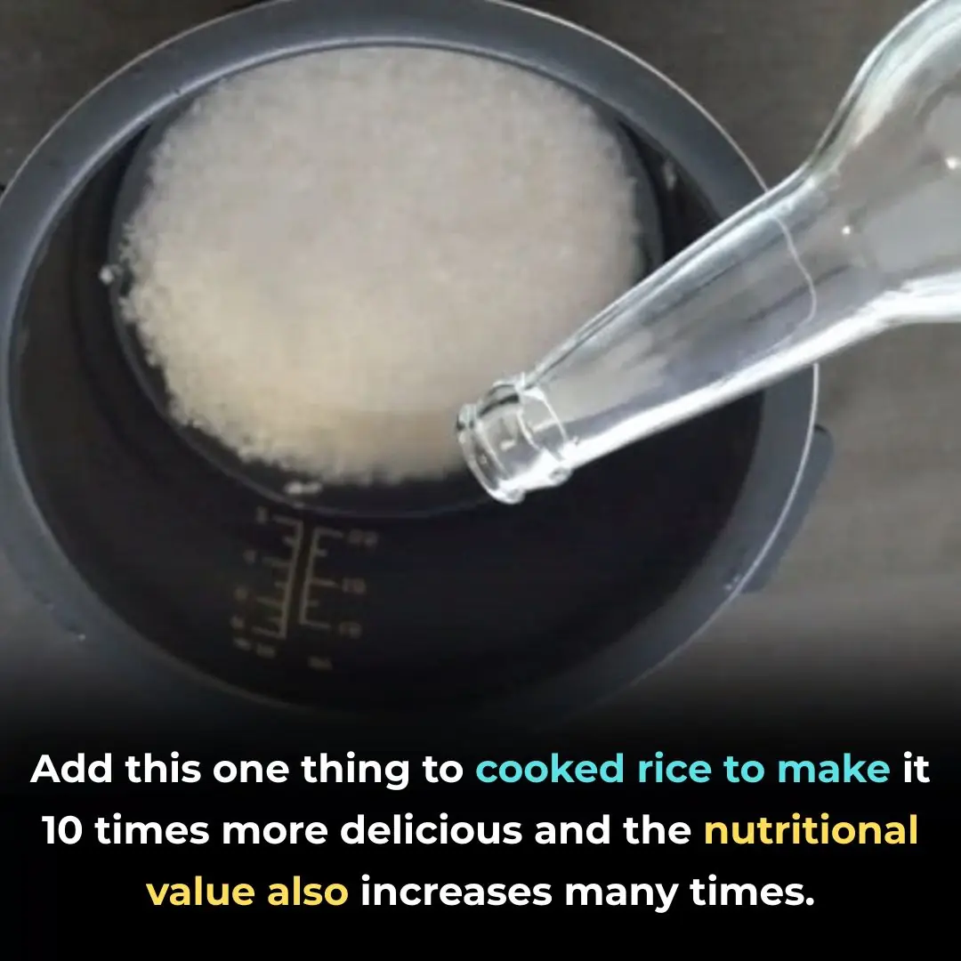 Add this one thing to cooked rice to make it 10 times more delicious and the nutritional value also increases many times.