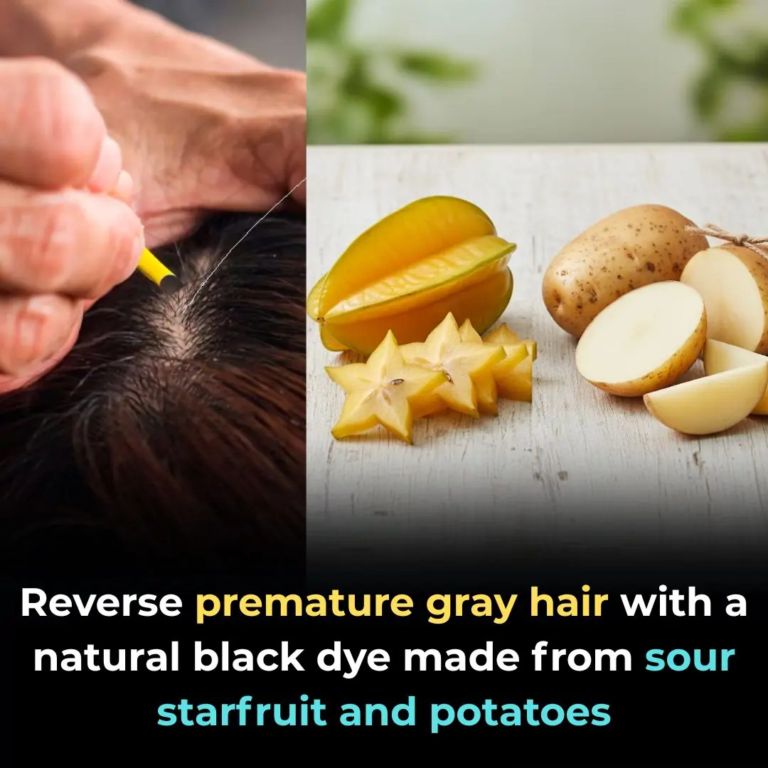 Treat premature gray hair thanks to the black dye formula