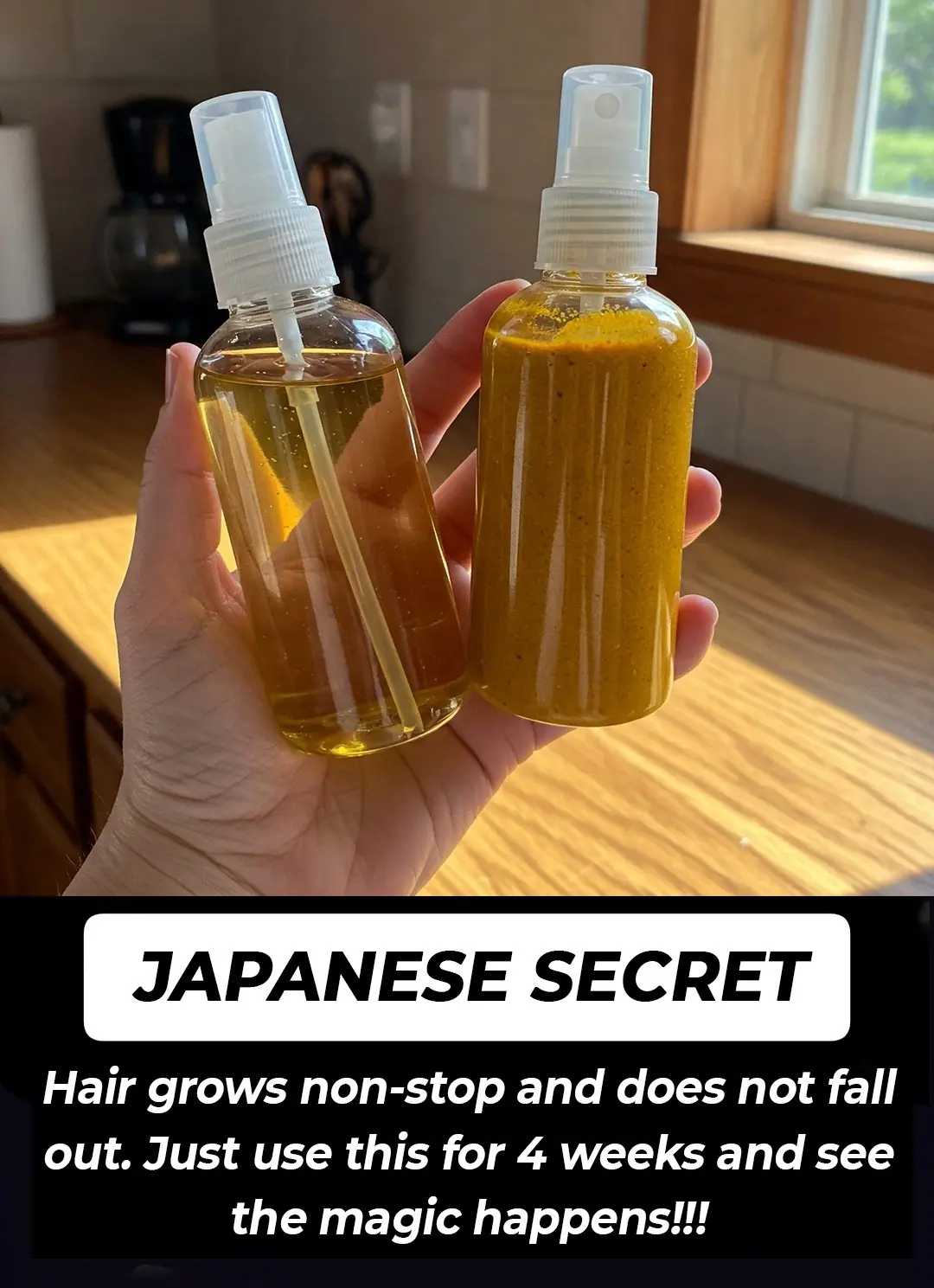 Japanese Secret Behind Crazy Hair Growth