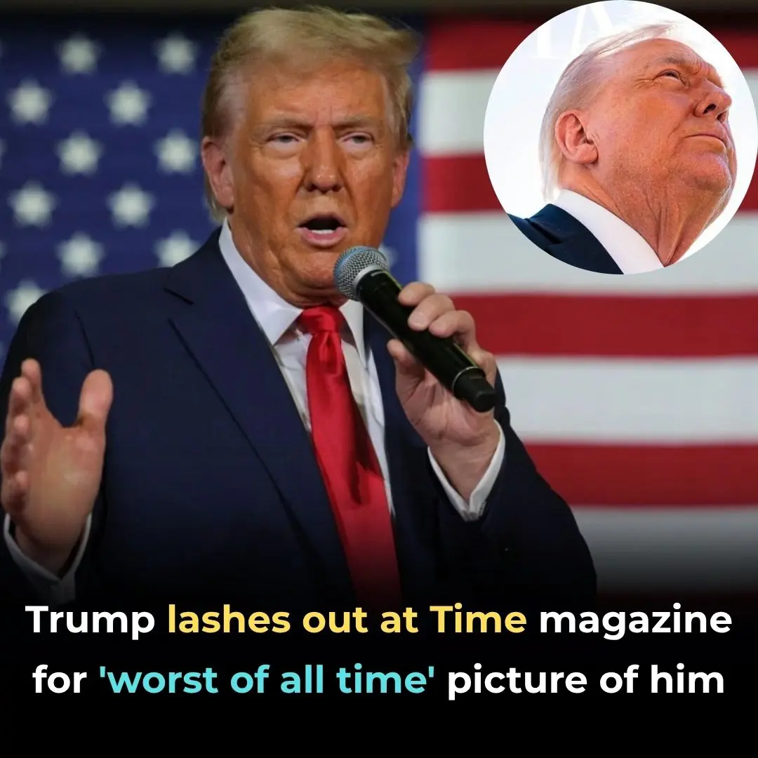 Trump Blasts TIME Magazine for Unflattering Cover Photo